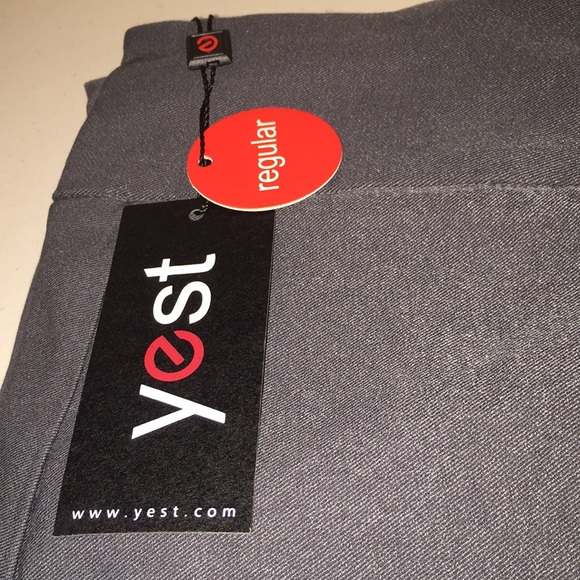 Yest Yaltha Pull On Pants Capris 24603 Steel Grey Size 14 - Picture 9 of 10